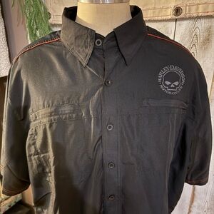 Harley-Davidson® Men's Vented Performance Willie G Skull Shirt, 3xl Like new